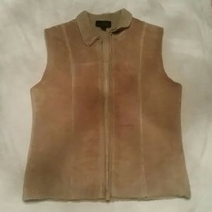 Express Genuine Leather Western Vest